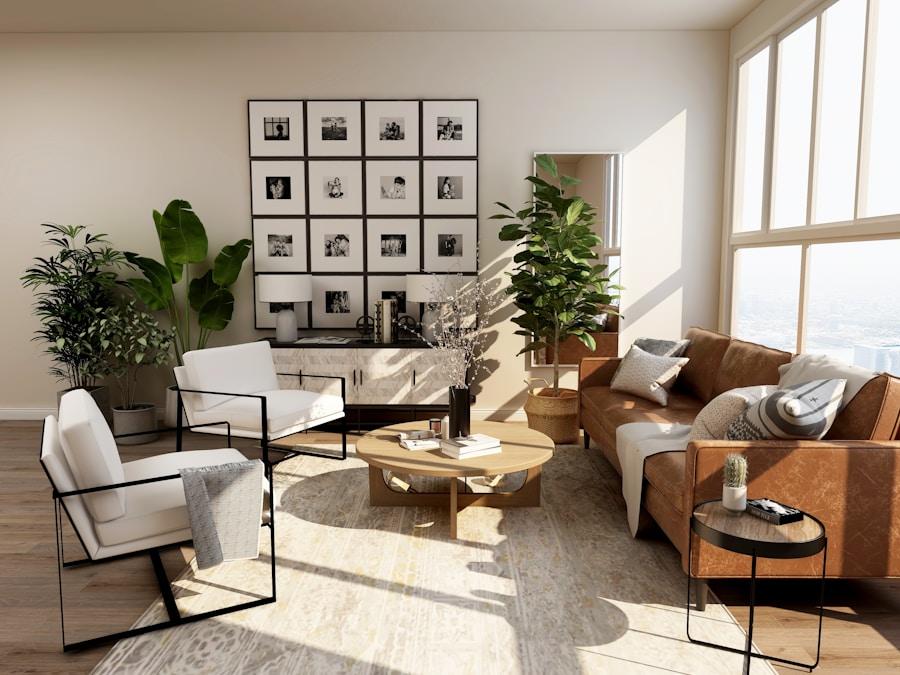 Home renovation interior with clean remodeling finishes